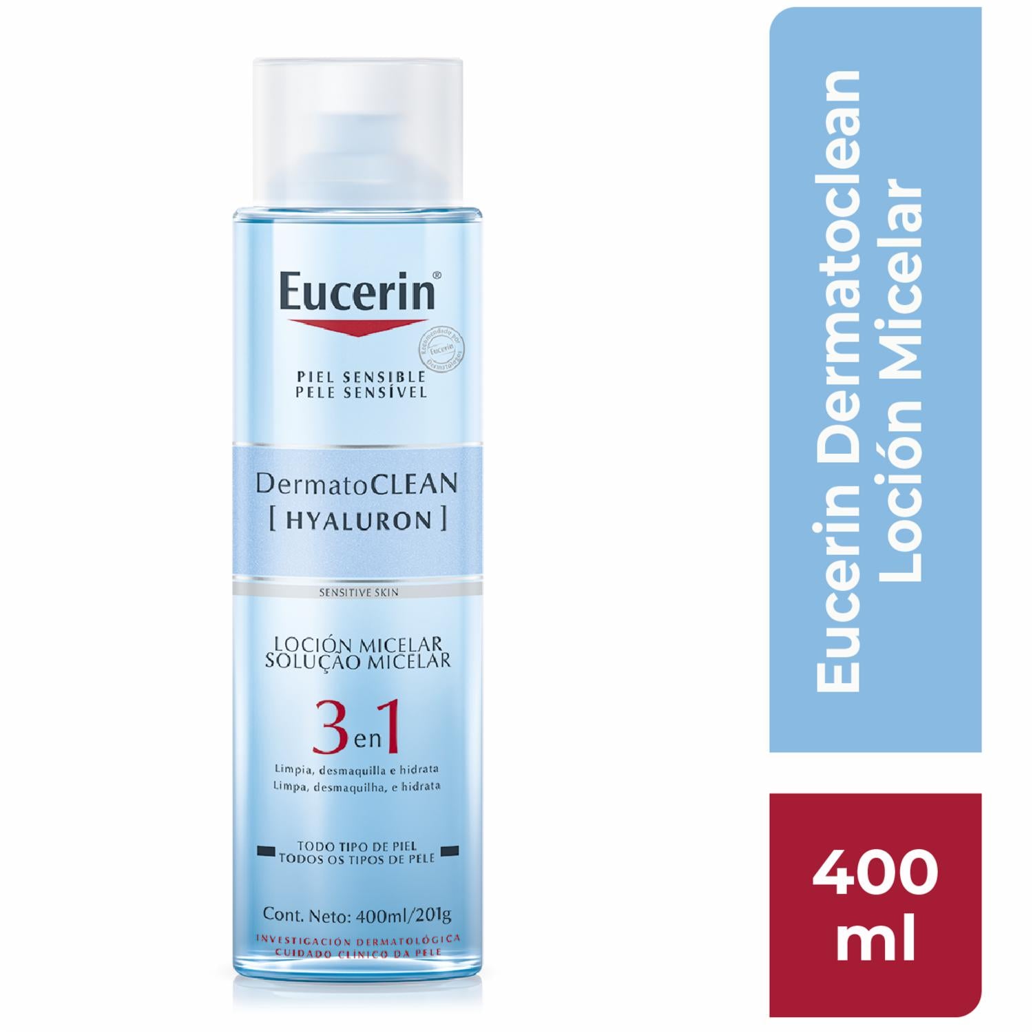 EUCERIN DERMATOCLEAN micellar water 400 ml