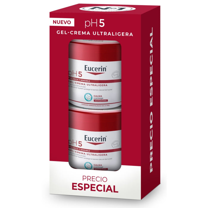 EUCERIN PH5 ultralight gel-cream pack 2 x 350 ml