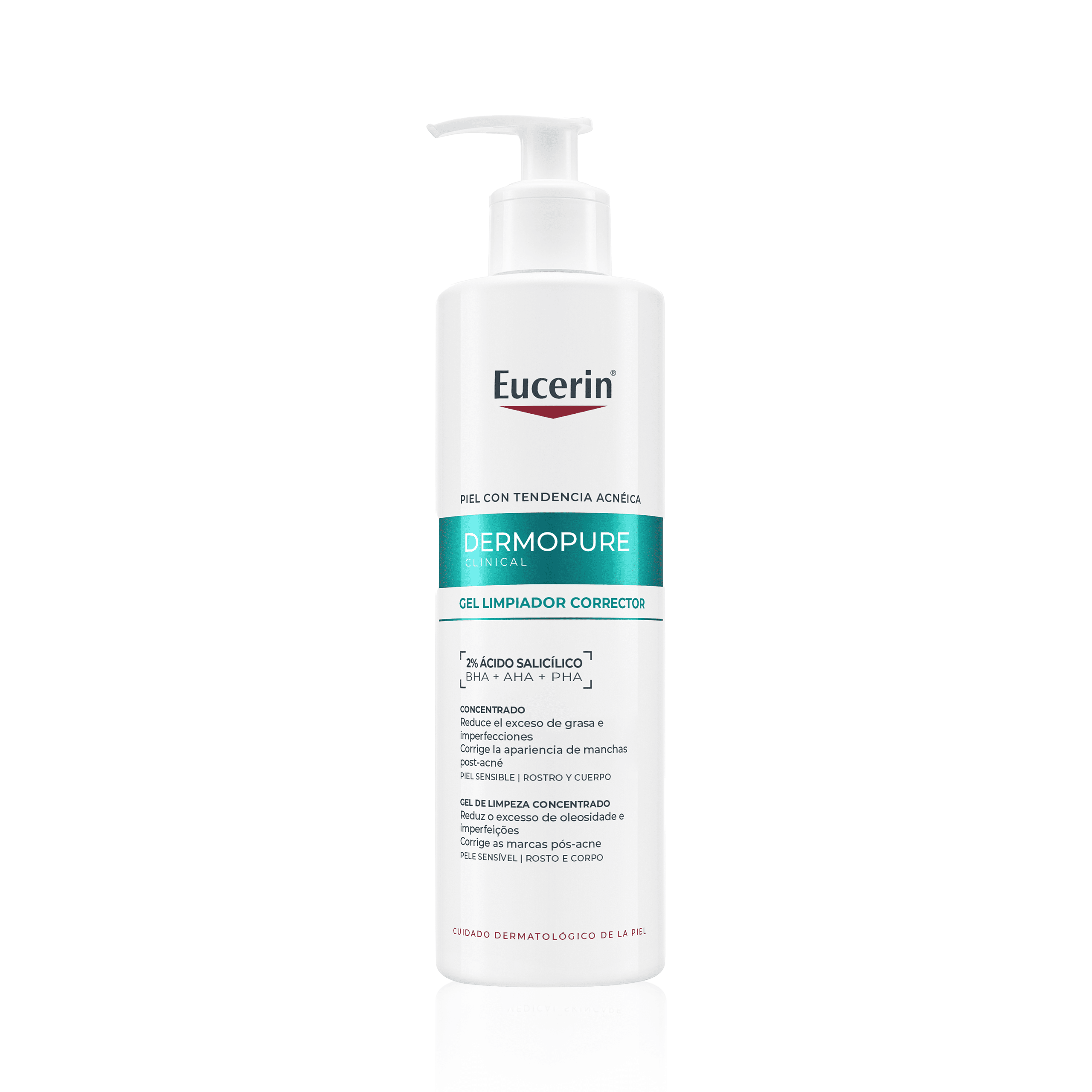 EUCERIN DERMOPURE CLINICAL gel limpiador corrector 400 ml