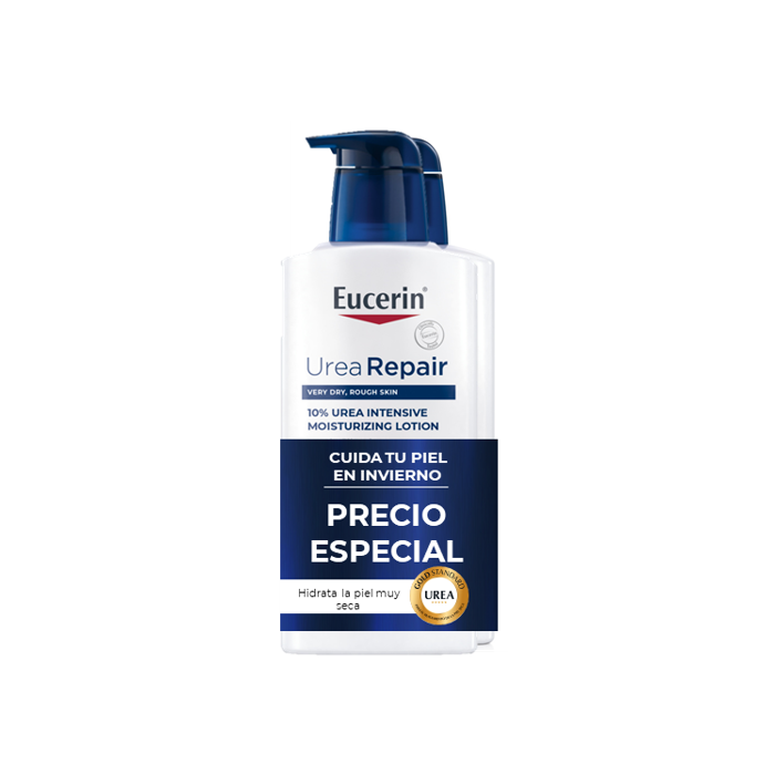 EUCERIN UREAREPAIR PLUS body lotion 10% pack 2 x 400 ml