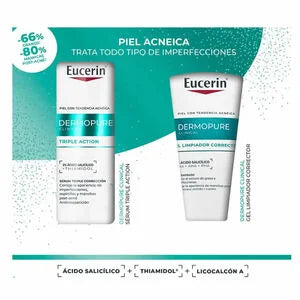 EUCERIN DERMOPURE CLINICAL TRIPLE ACTION CASE 2 pcs