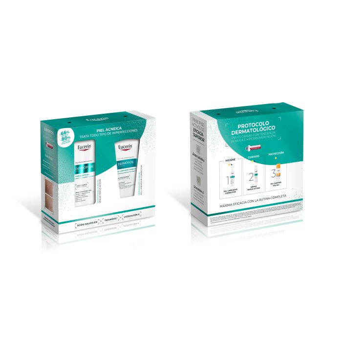 EUCERIN DERMOPURE CLINICAL TRIPLE ACTION CASE 2 pcs
