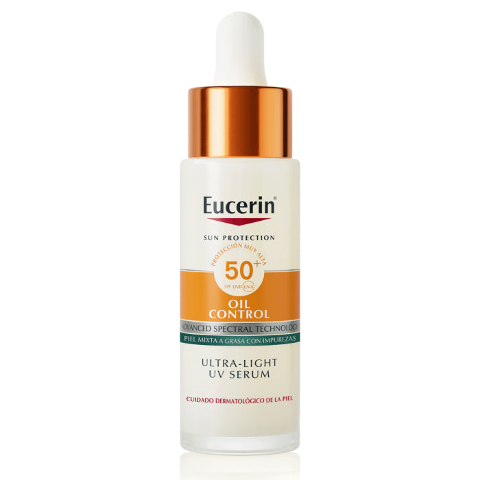 EUCERIN SUN FACE OIL CONTROL UV ultralight serum SPF50+ 30 ml