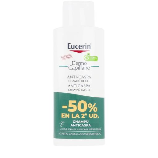 EUCERIN DERMO CAPILLAIRE anti-dandruff shampoo pack of 2 x 250 ml