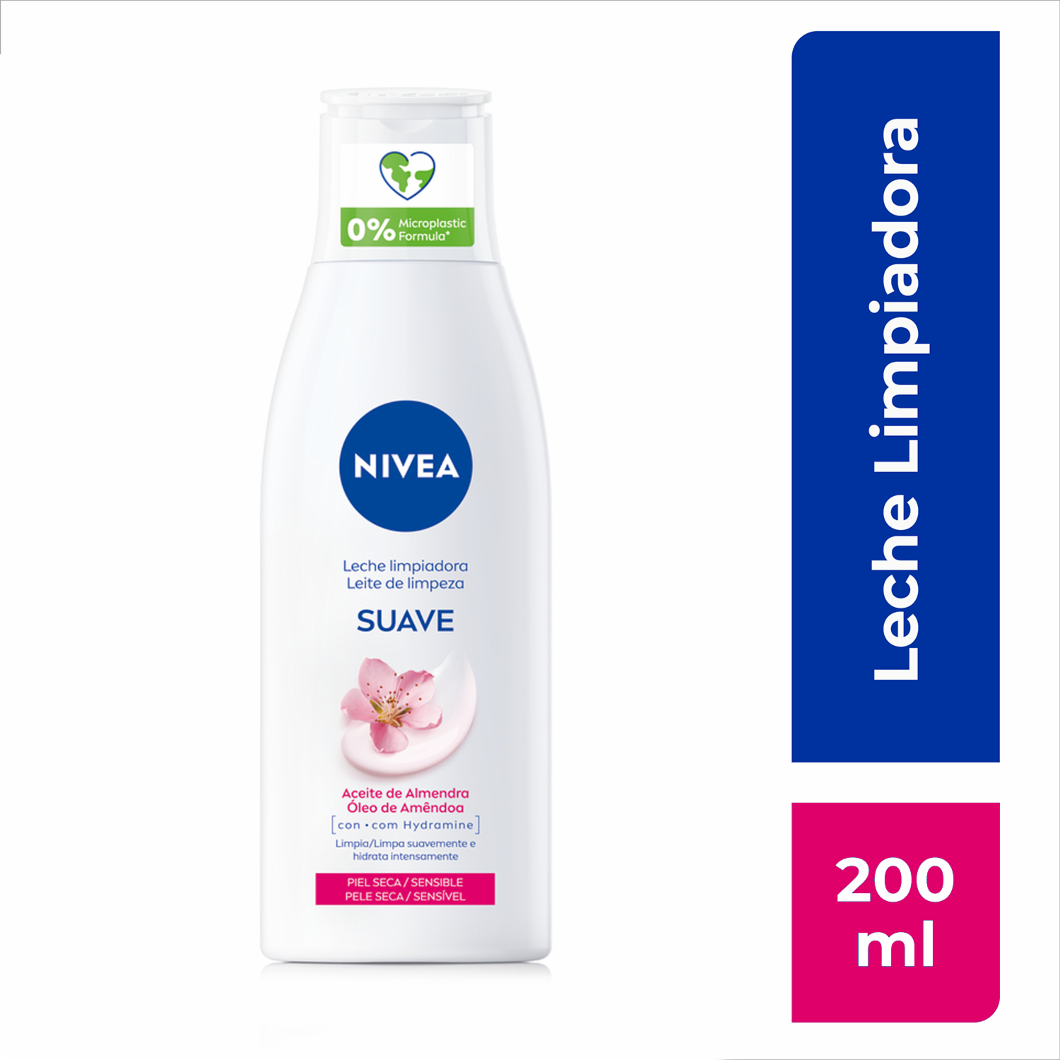 NIVEA LECHE LIMPIADORA suave PSS 200 ml