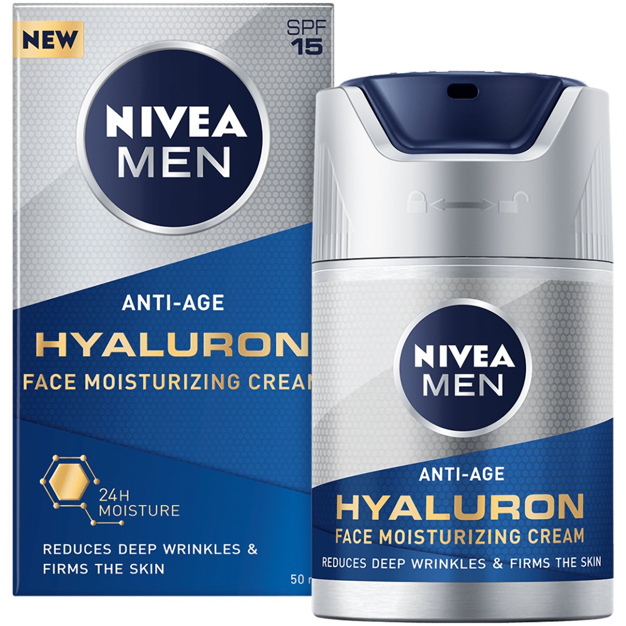 NIVEA MEN ACTIVE AGE anti-wrinkle moisturizer DNAge 50 ml