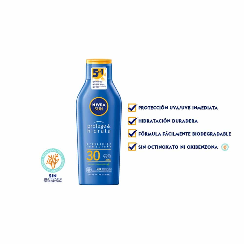 NIVEA SUN PROTECTS&amp;HYDRATES milk SPF30 400 ml