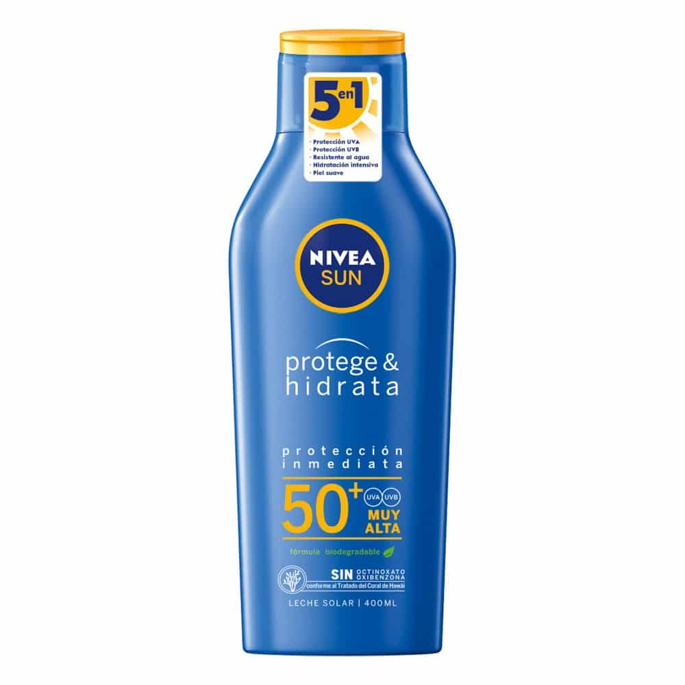 NIVEA SUN PROTECTS&amp;HYDRATES milk SPF50+ 400 ml