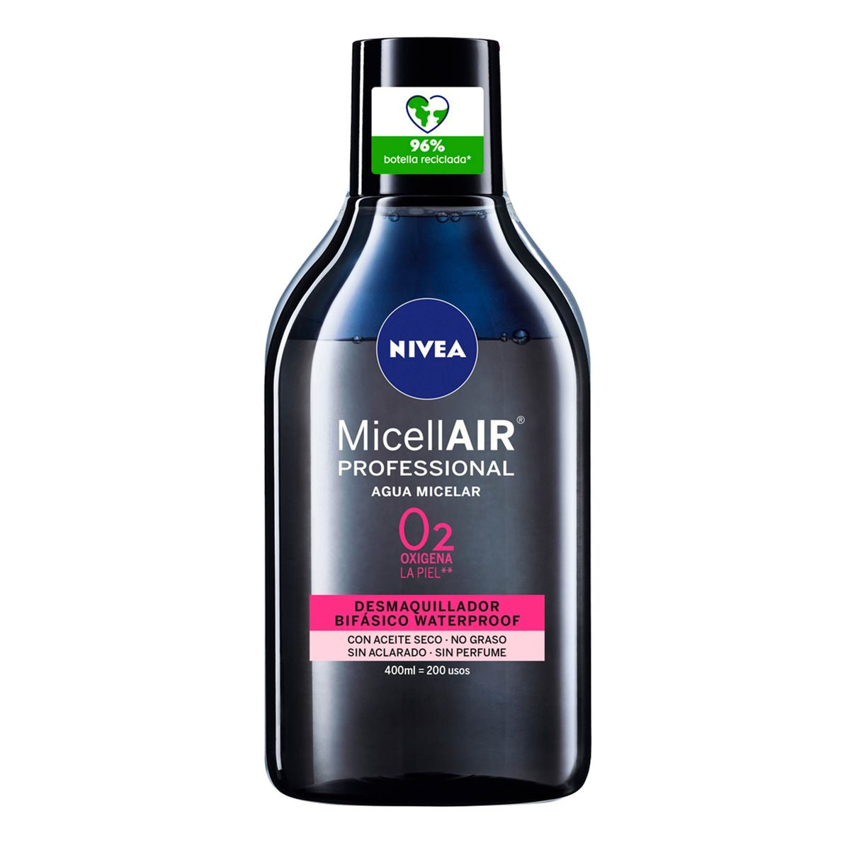 NIVEA PROFESSIONAL biphasic waterproof MICELLAR WATER 400 ml