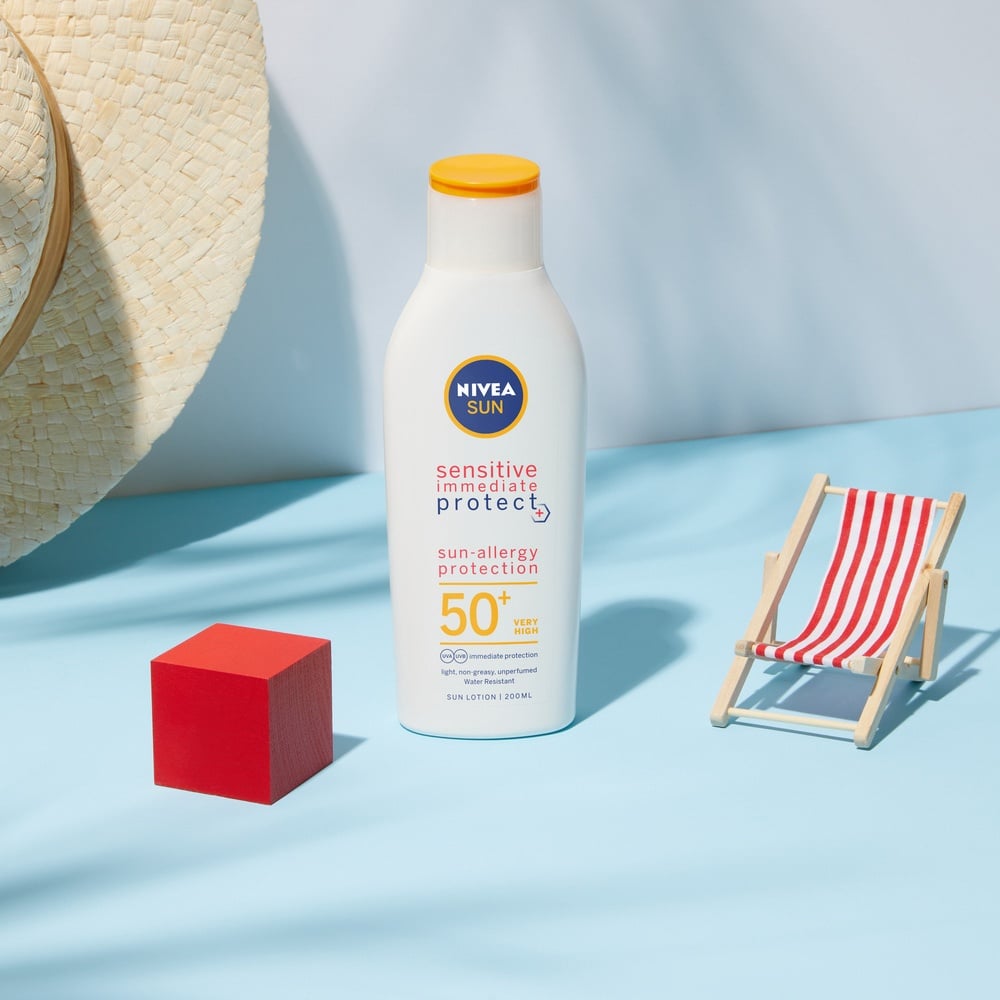 NIVEA SUN ANTI-ALLERGIES SOLAR sensitive SPF50+ milk 200 ml