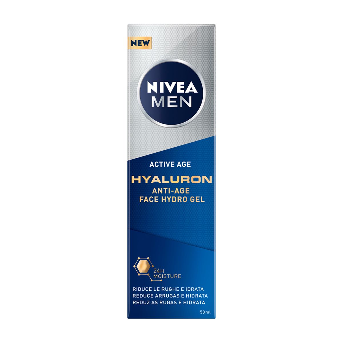 NIVEA MEN ANTI-AGE HYALURON moisturizing facial gel 50 ml