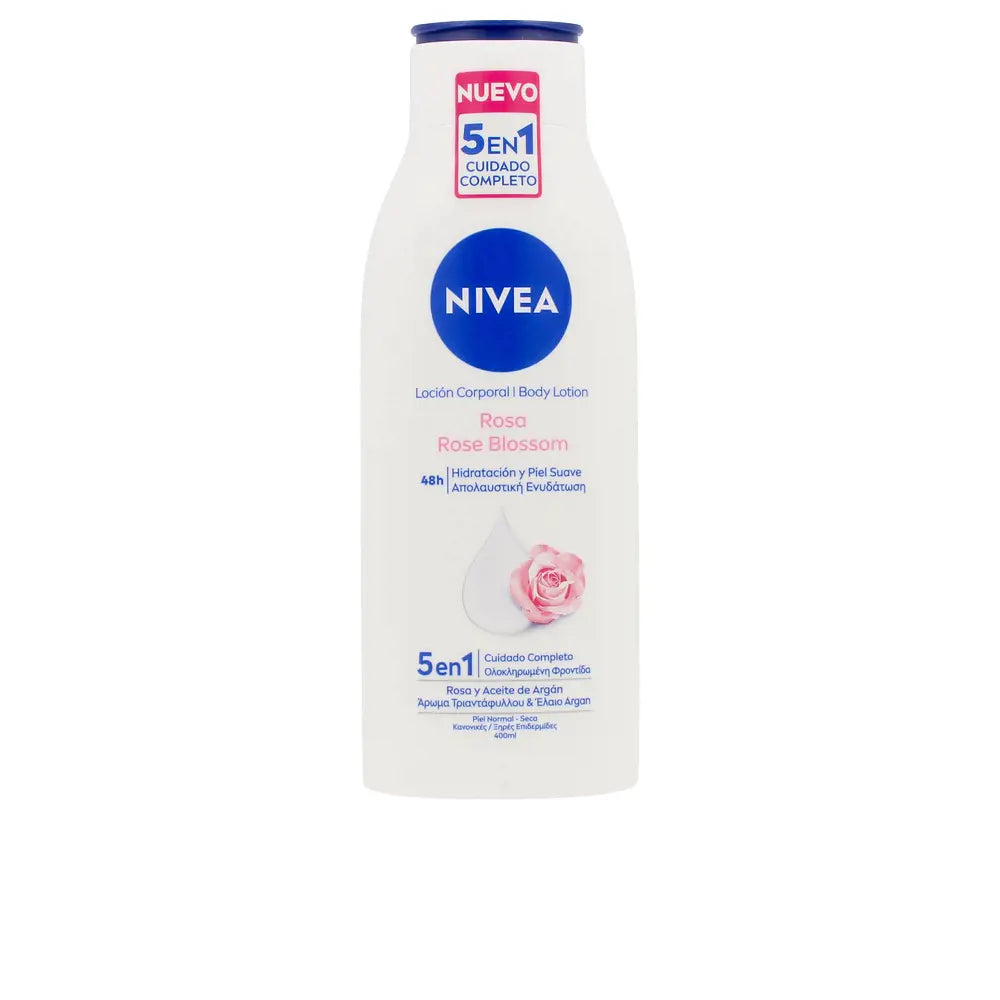 NIVEA ROSE BLOSSOM body lotion 5 in 1 400 ml