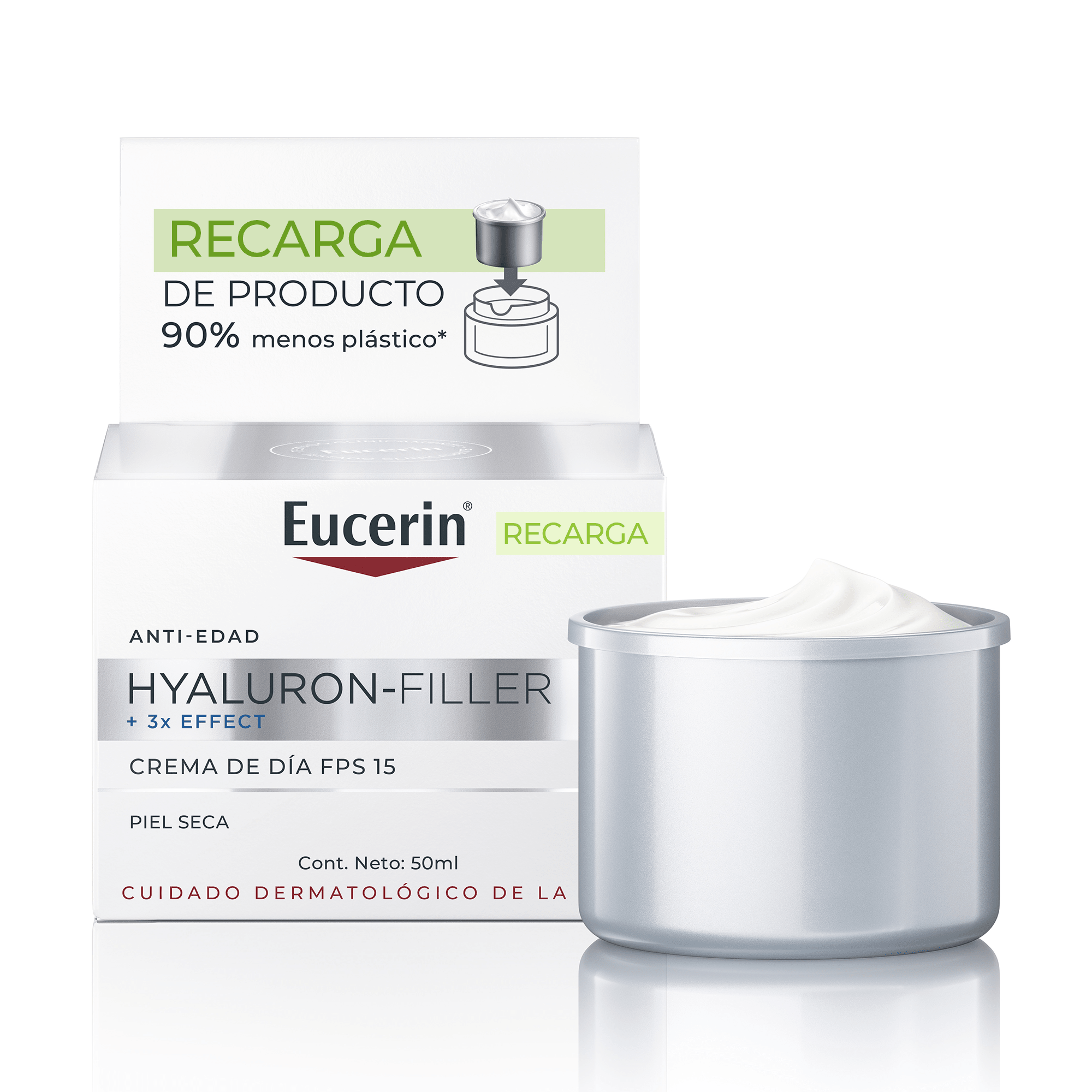 EUCERIN HYALURON FILLER day dry skin SPF15 refill 50 ml