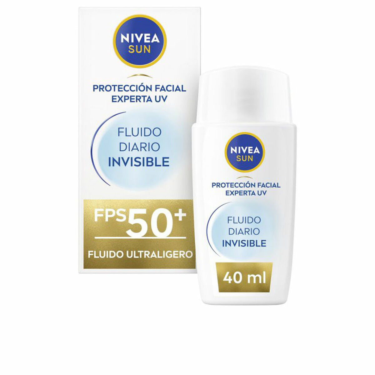 NIVEA SUN INVISIBLE DAILY FLUID SPF50+ 40 ml