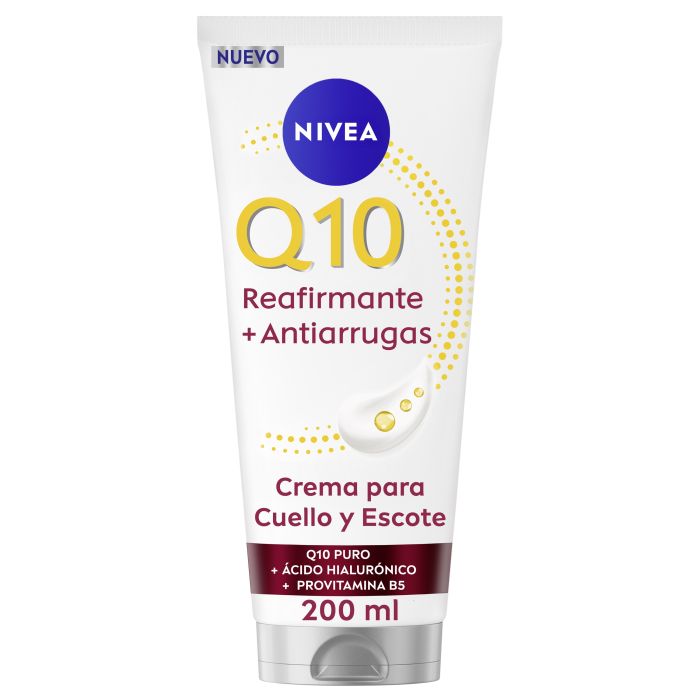 NIVEA Q10+ Firming anti-wrinkle cream for neck and décolleté 200 ml
