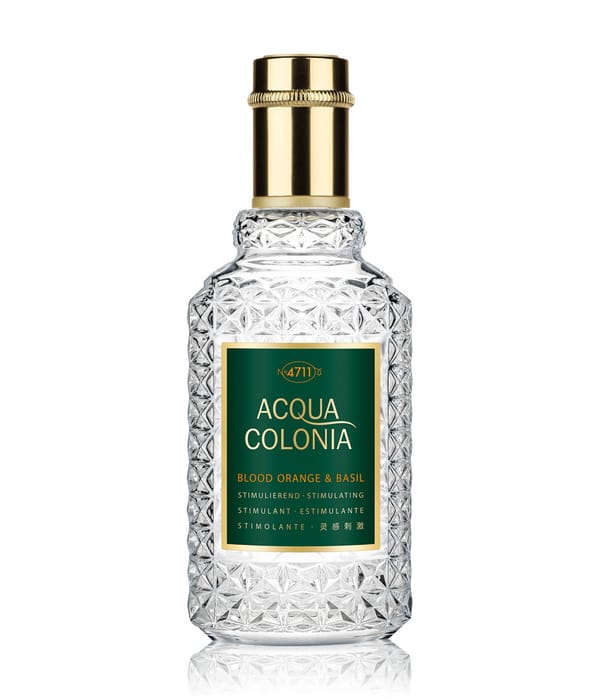 4711 ACQUA COLONIA Blood Orange & Basil eau de cologne splash & spray 50 ml