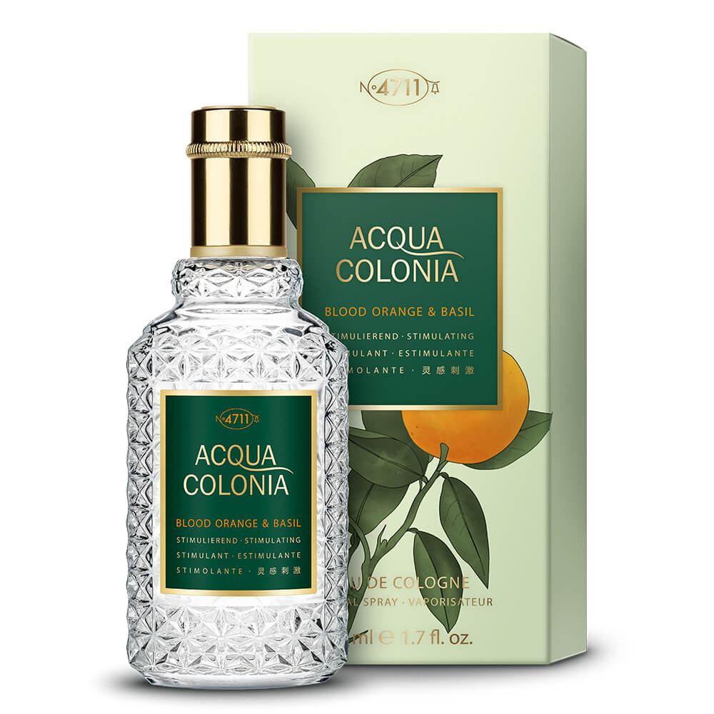 4711 ACQUA COLONIA Blood Orange & Basil eau de cologne splash & spray 50 ml