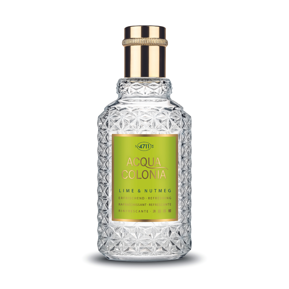 4711 ACQUA COLONIA Lime & Nutmeg eau de cologne splash & spray 50 ml