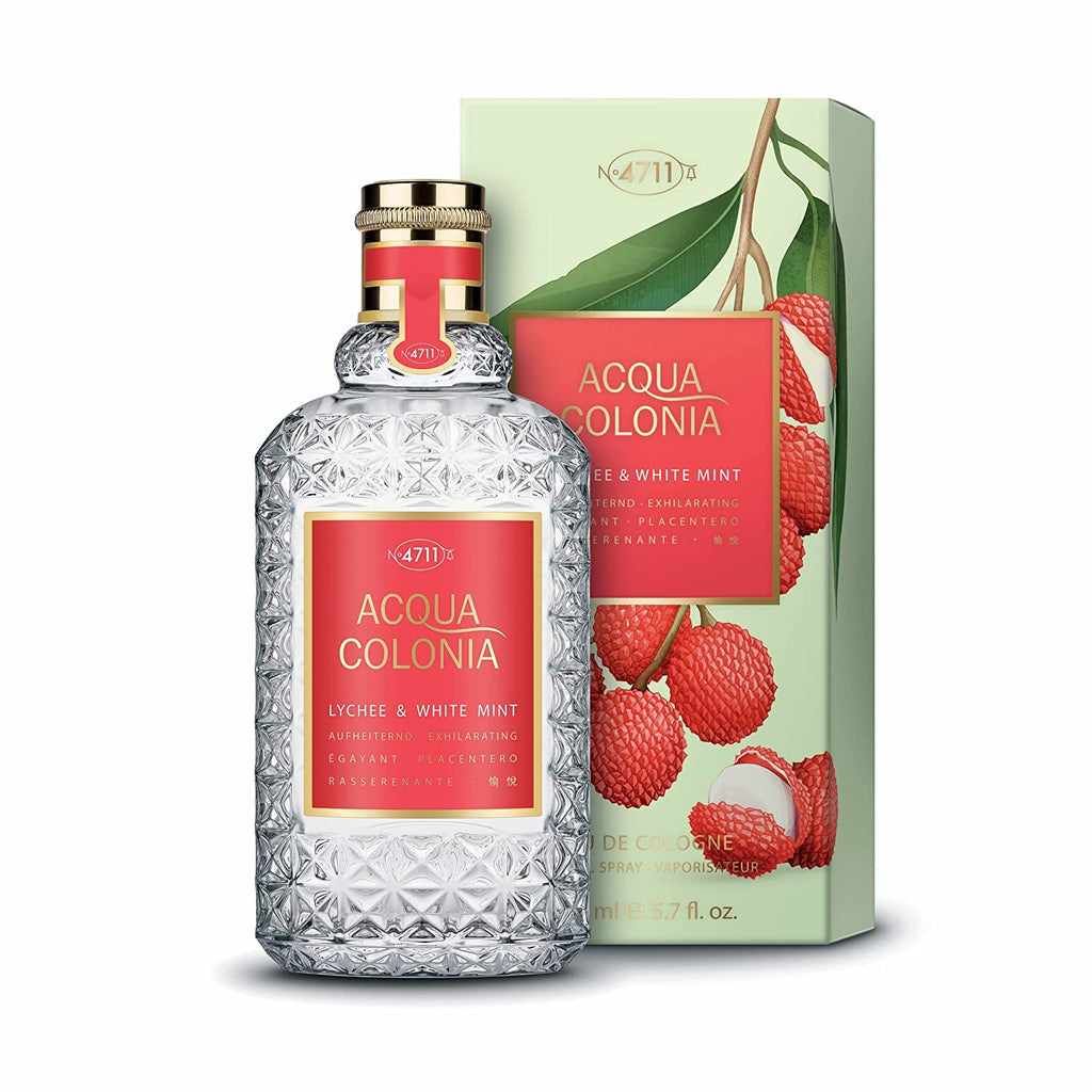 4711 ACQUA COLONIA LYCHEE & WHITE MINT eau de cologne spray 170 ml