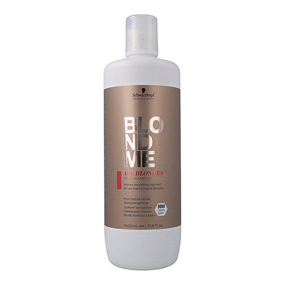 SCHWARZKOPF BLONDME all blondes rich shampoo 1000 ml