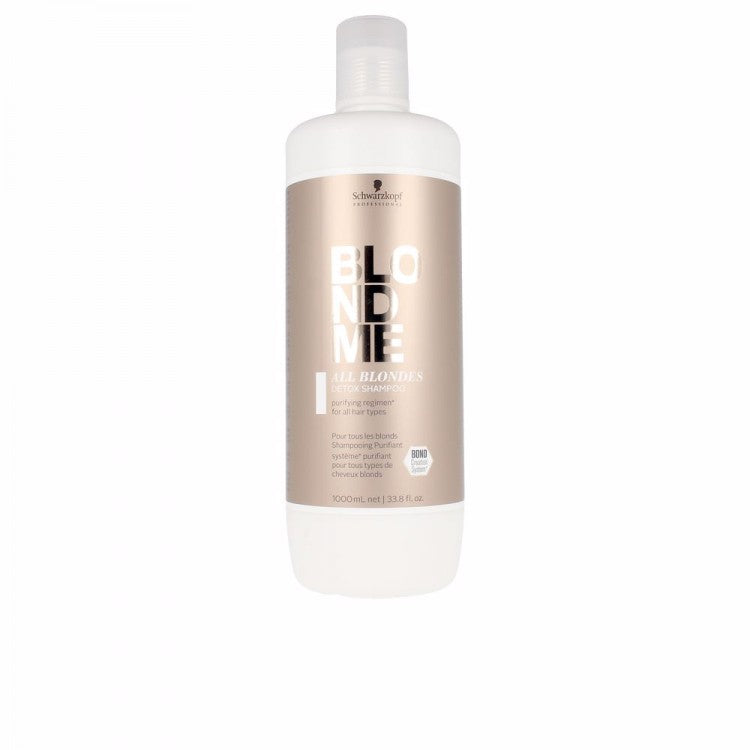 SCHWARZKOPF BLONDME all blondes detox shampoo 1000 ml