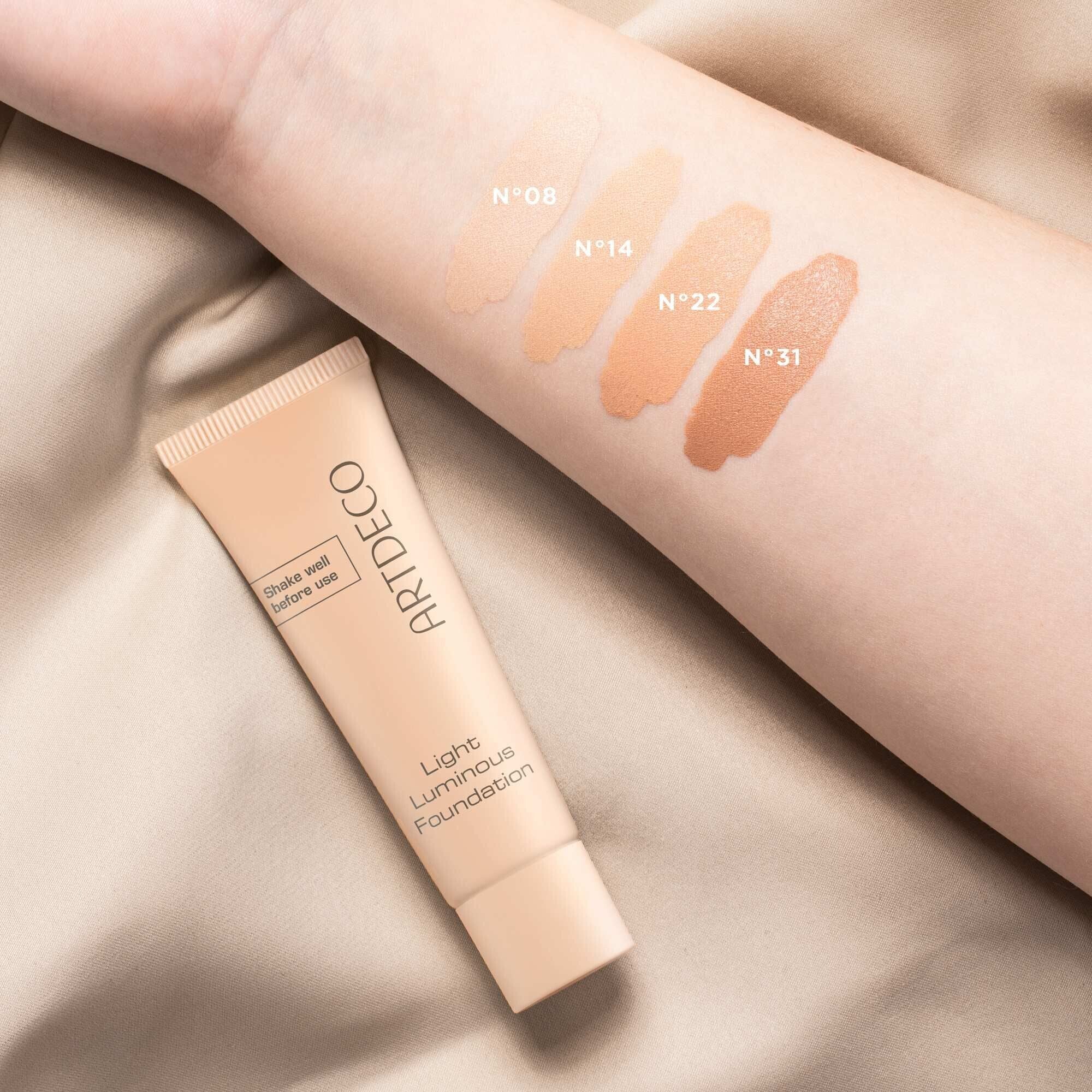 ARTDECO LIGHT LUMINOUS foundation #neutral-neutral porcelain 25 ml