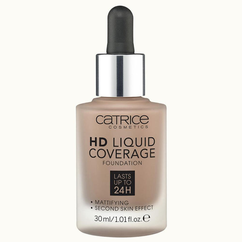 CATRICE HD LIQUID COVERAGE FOUNDATION lasts up to 24h #050-rosy ash 30 ml