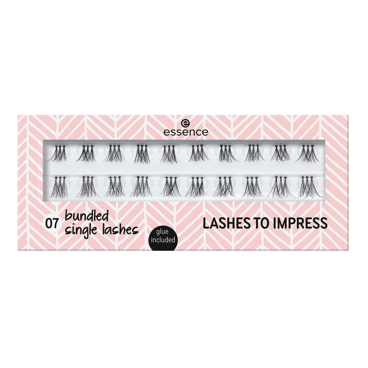 ESSENCE LASHES TO IMPRESS artificial eyelashes #07 20 u