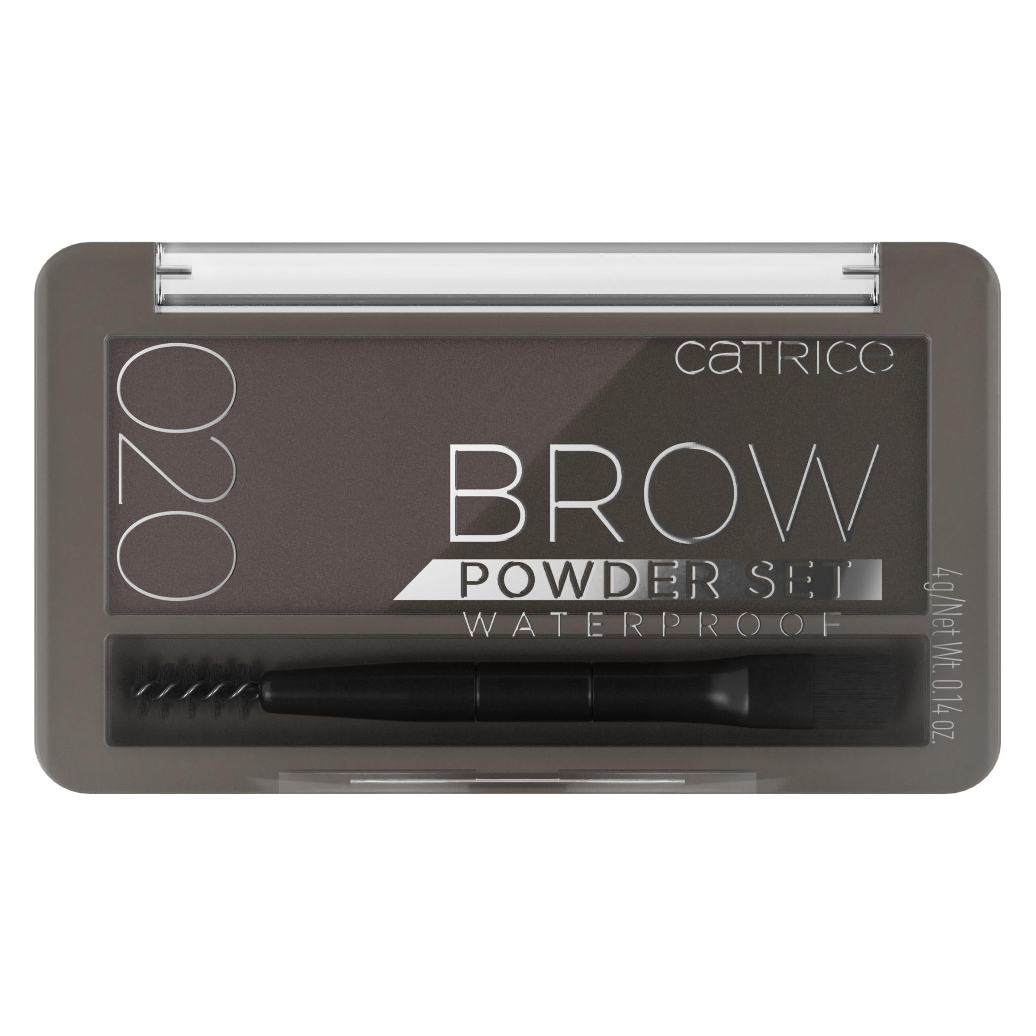 CATRICE BROW powder set waterproof #020-brown 4 gr