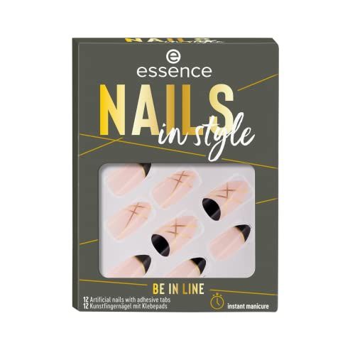 ESSENCE NAILS IN STYLE uñas artificiales #be in line