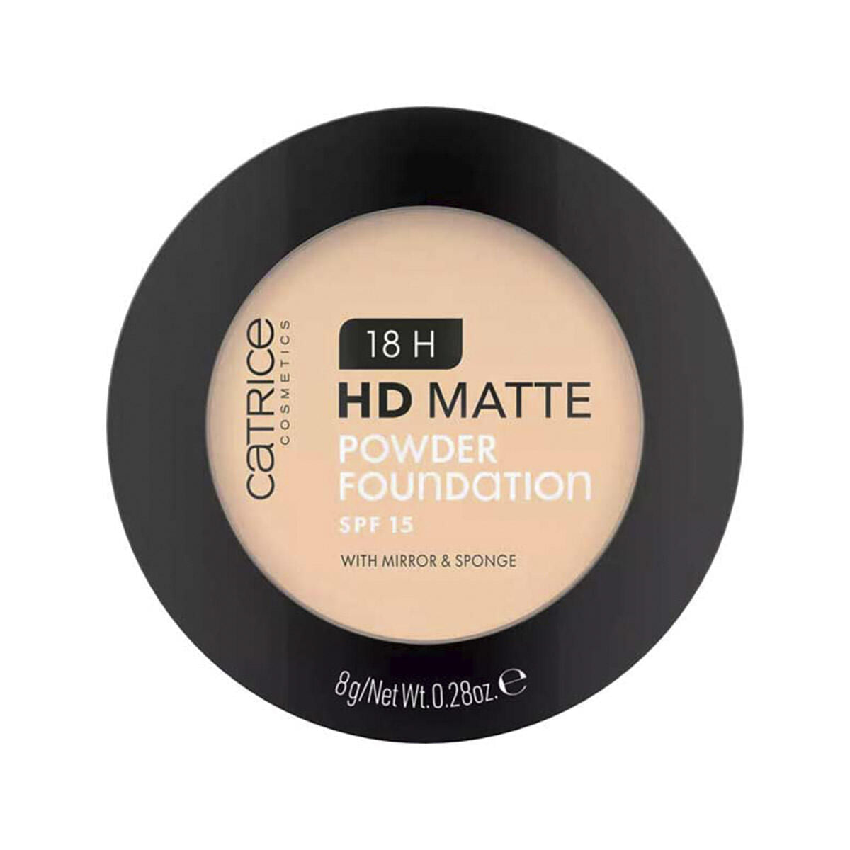 CATRICE HD MATTE powder foundation SPF15 #015N 8 gr