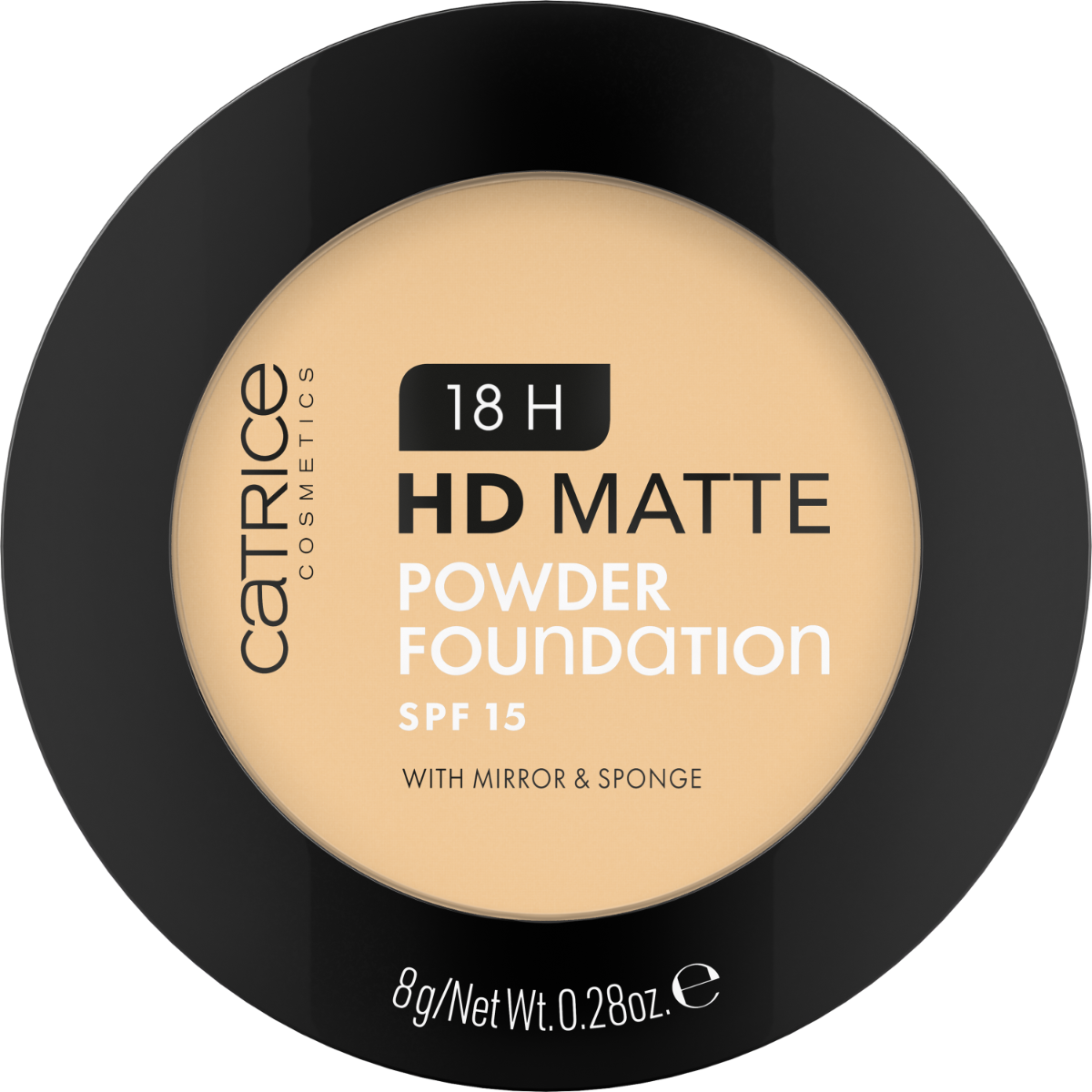 CATRICE HD MATTE powder foundation SPF15 #015N 8 gr