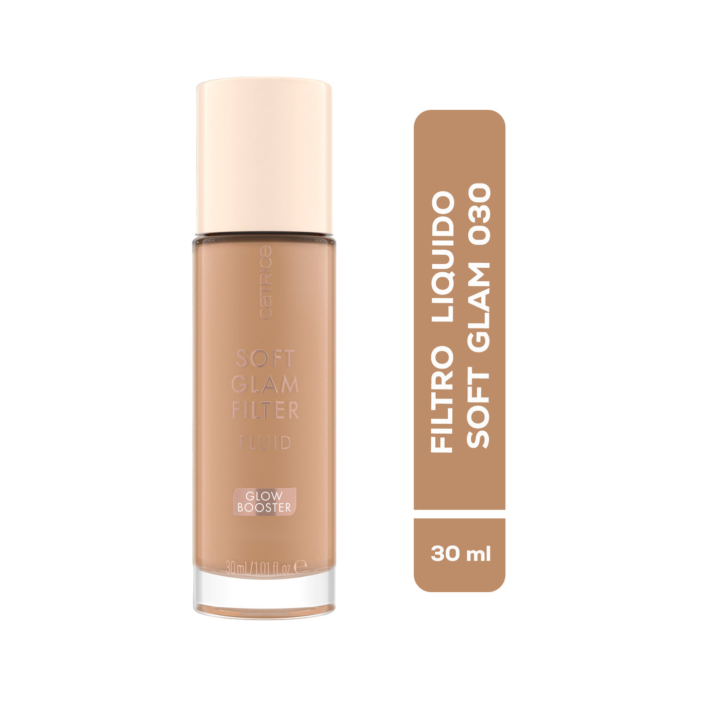 CATRICE SOFT GLAM FILTER fluid glow booster #030-medium 30 ml