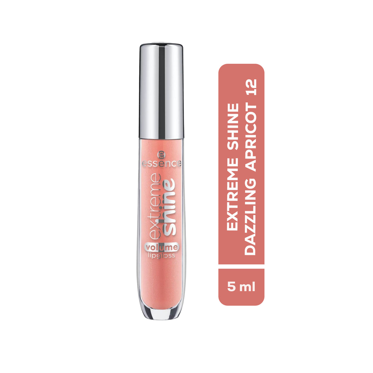 ESSENCE EXTREME SHINE Volumizing Lip Gloss #12-Dazzling Apricot 5 ml