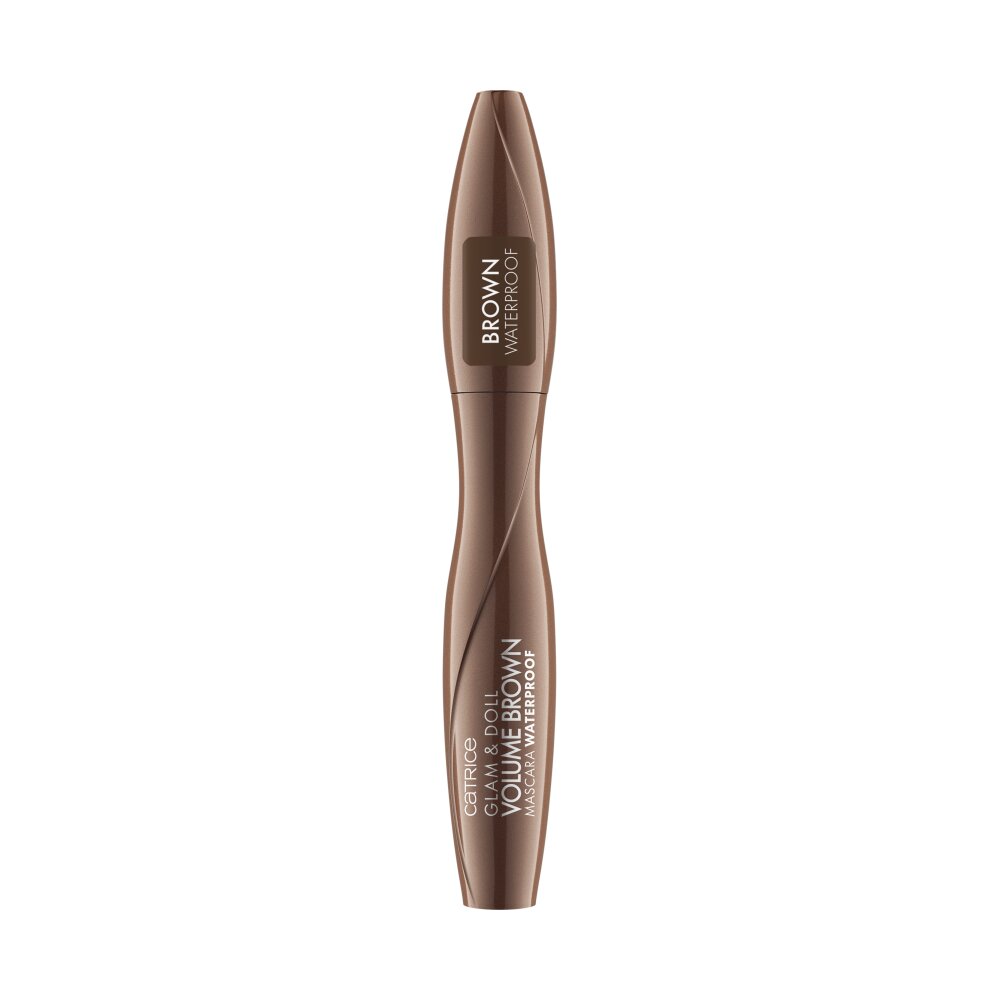 CATRICE GLAM&DOLL máscara de pestañas volumen waterproof #brown 10 ml