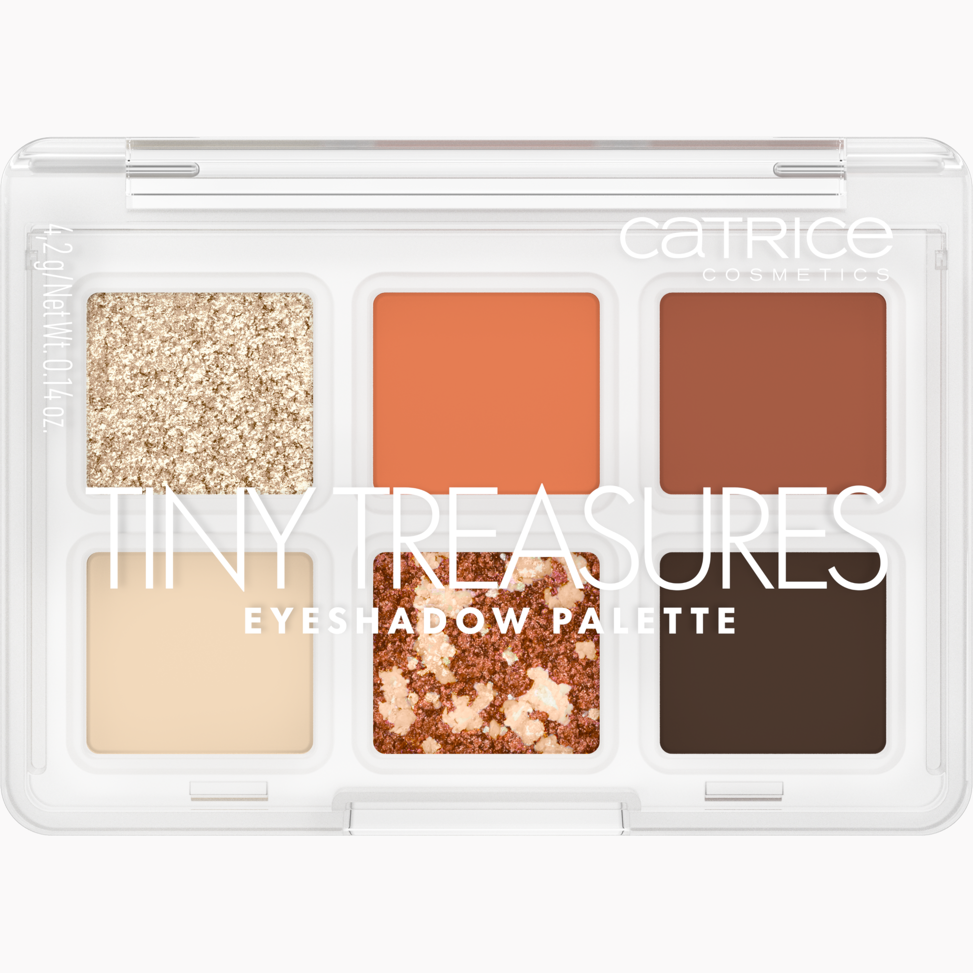 CATRICE TINY TREASURES eyeshadow palette #030-Heat It Up 4.20 gr