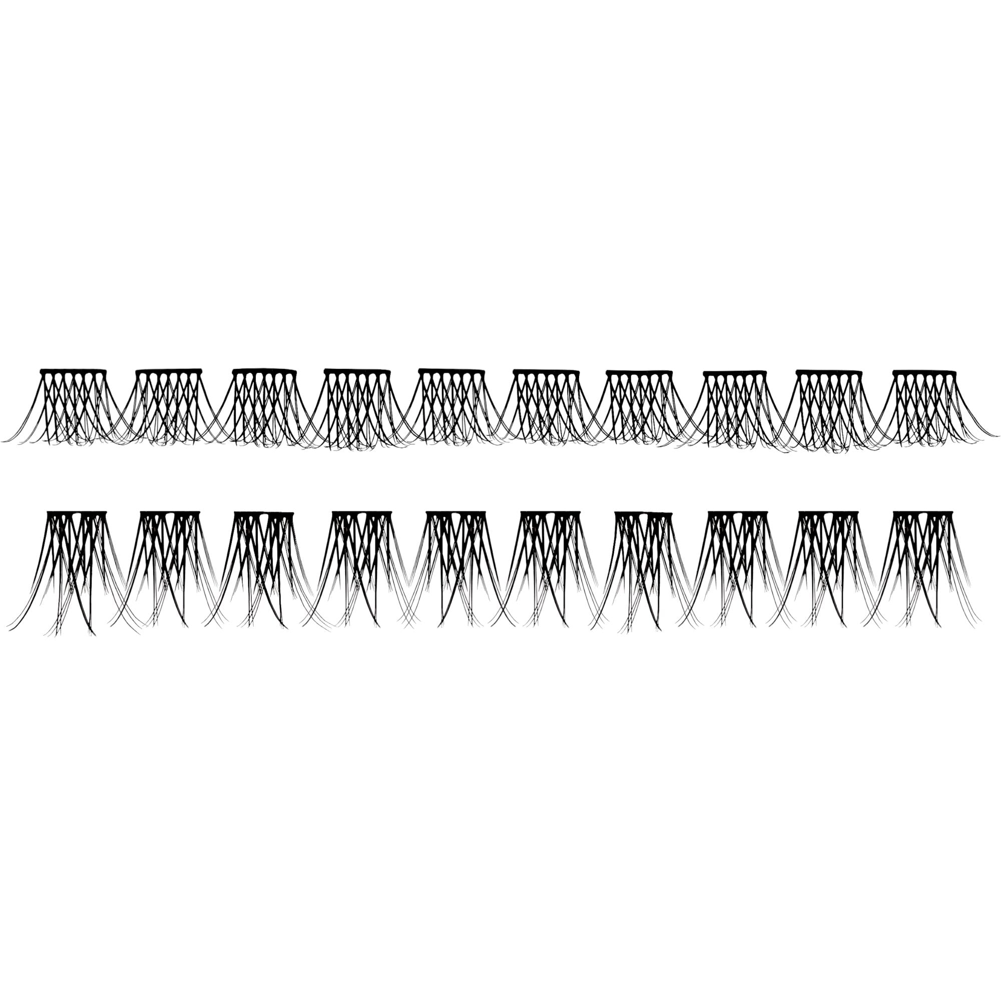 CATRICE FAKED NATURAL CLUSTER eyelashes 1 u