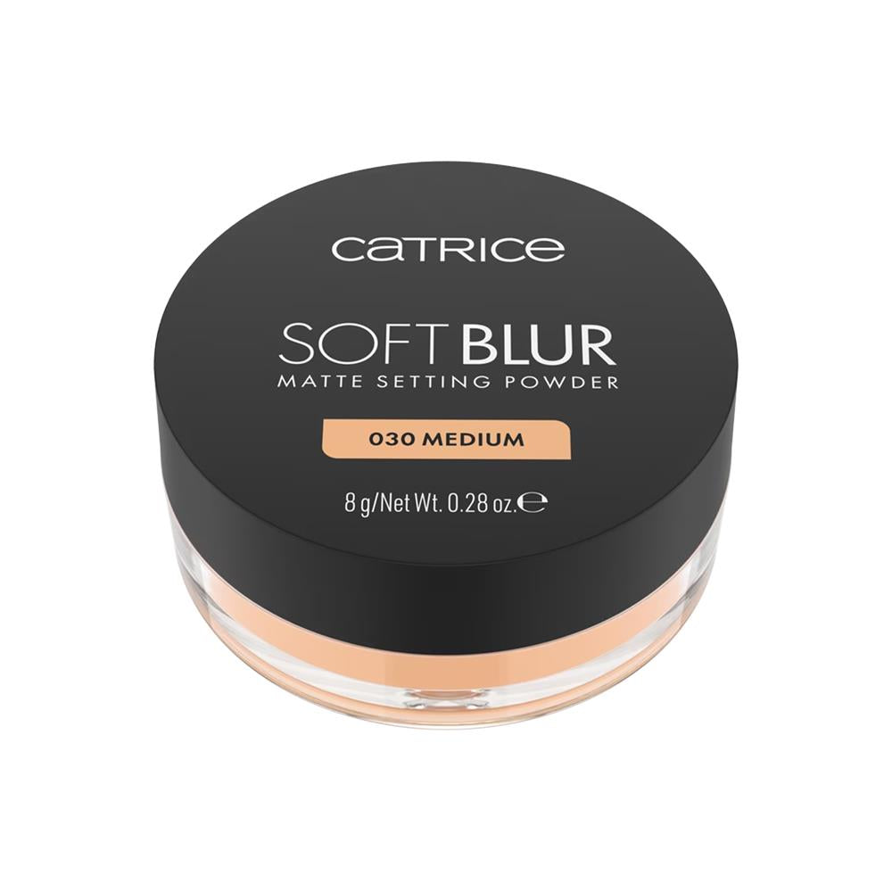 CATRICE SOFT BLUR mattifying setting powder #030-Medium 8 gr