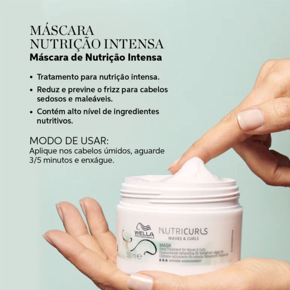 WELLA PROFESSIONALS NUTRICURLS Hair Mask for Curls and Waves 150 ml