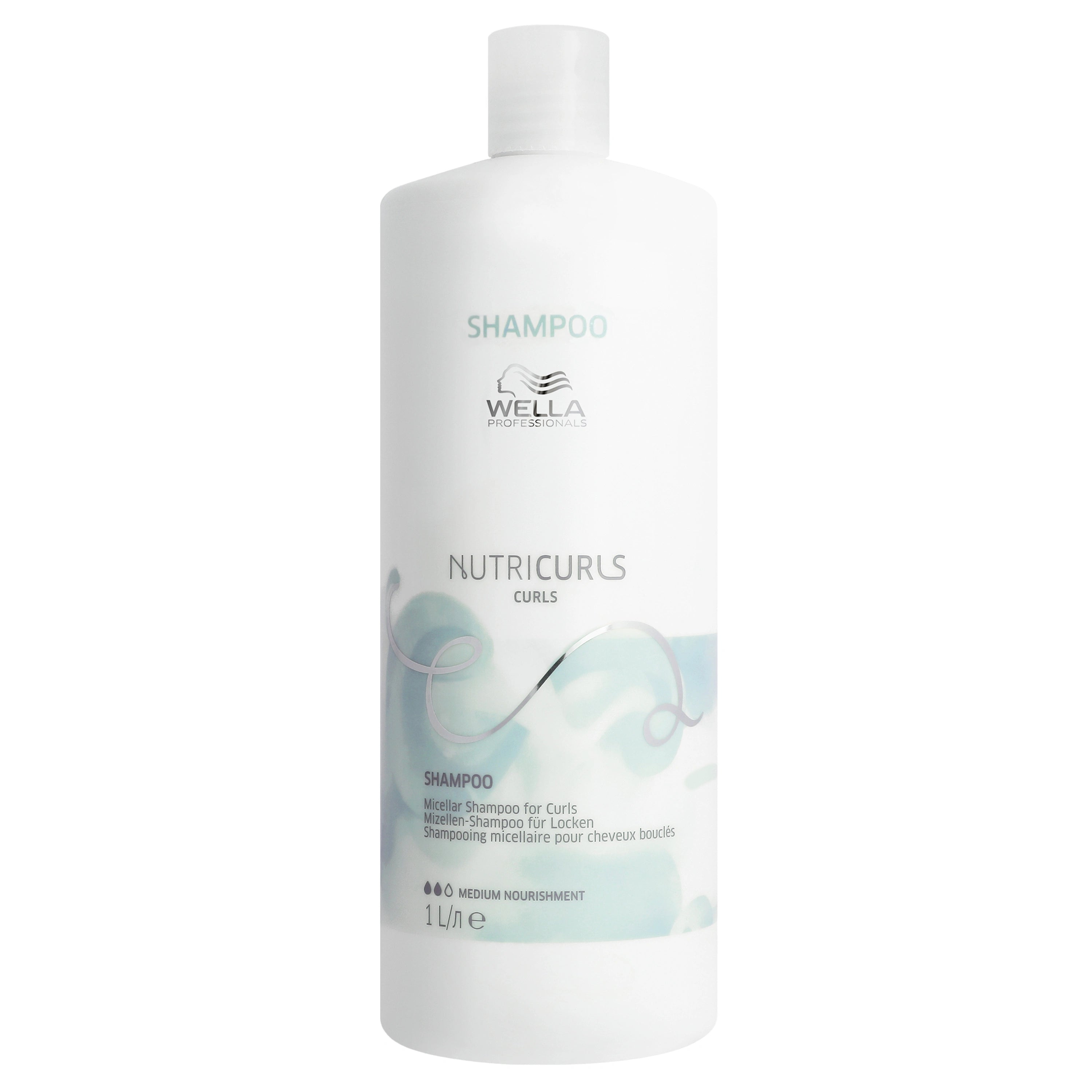 WELLA PROFESSIONALS NUTRICURLS Micellar Shampoo for Hair with Curls and Waves 1000 ml
