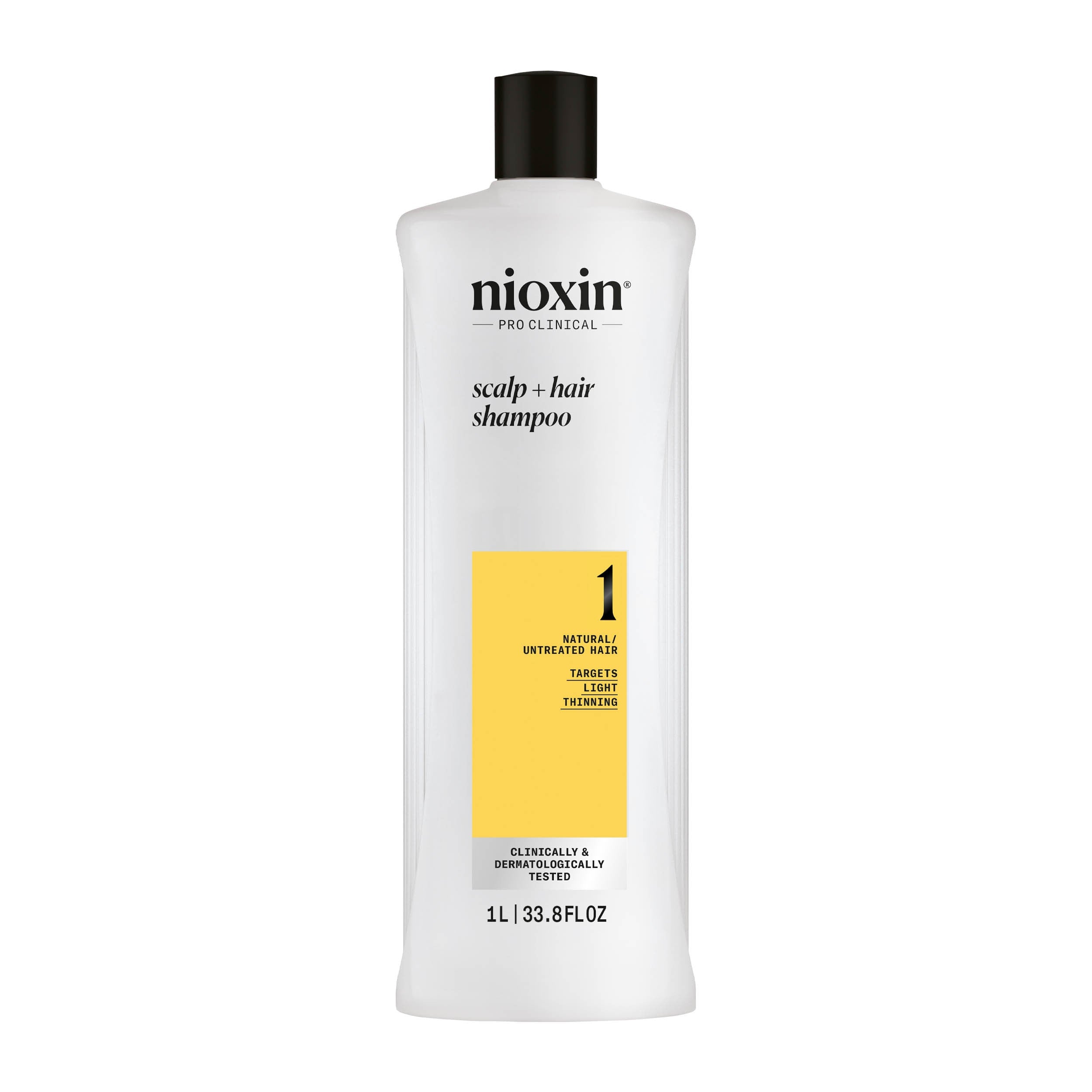 NIOXIN SYSTEM 1 - Shampoo - Natural Hair with Mild Weakening 1000 ml