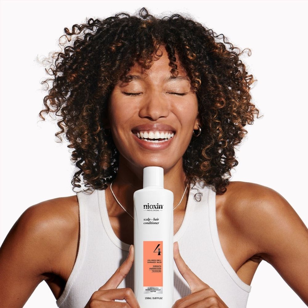 NIOXIN SYSTEM 4 - Kit - Treatment for Colored Hair with Advanced Thinning 3 units