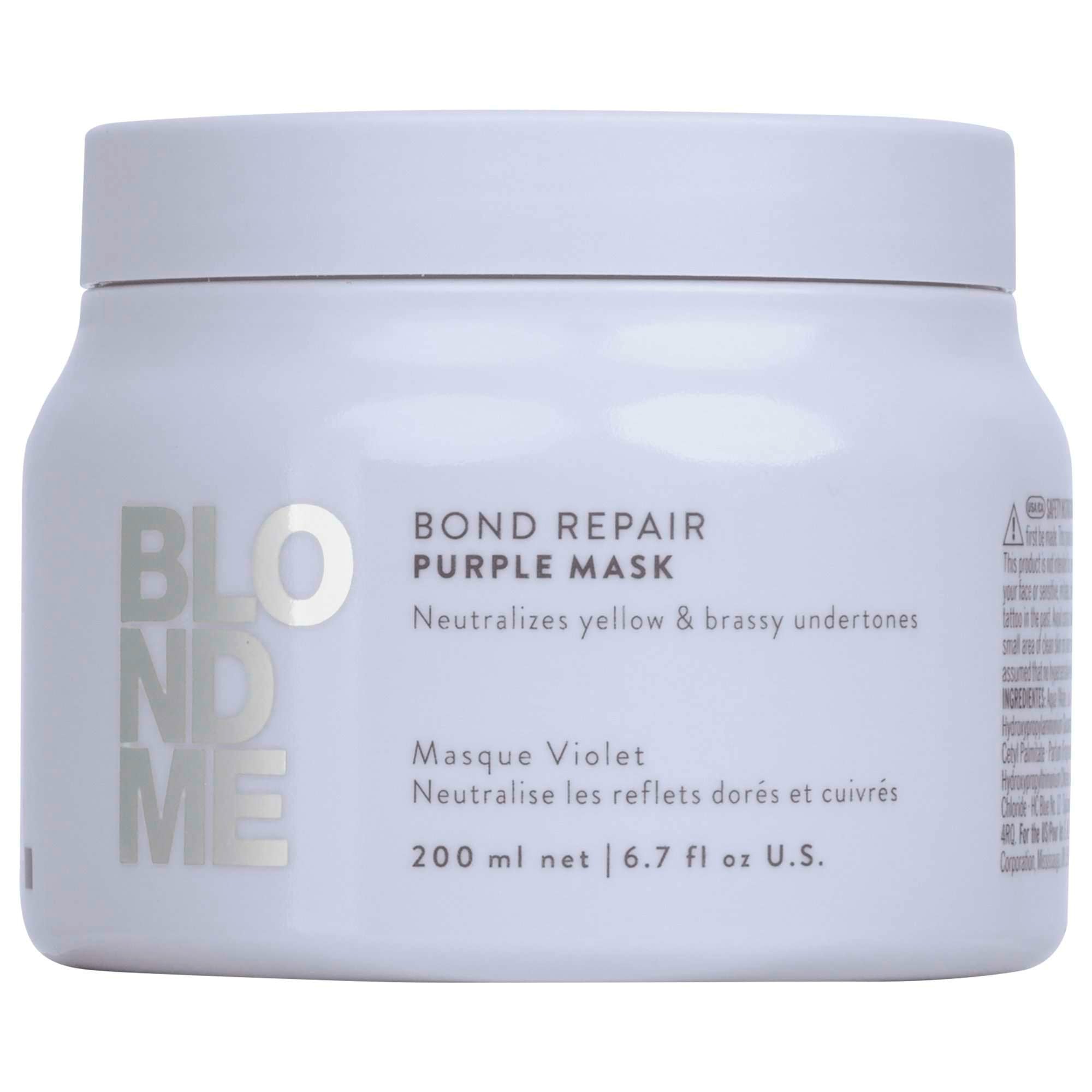 SCHWARZKOPF BLONDME BOND REPAIR tratamiento morado 200 ml