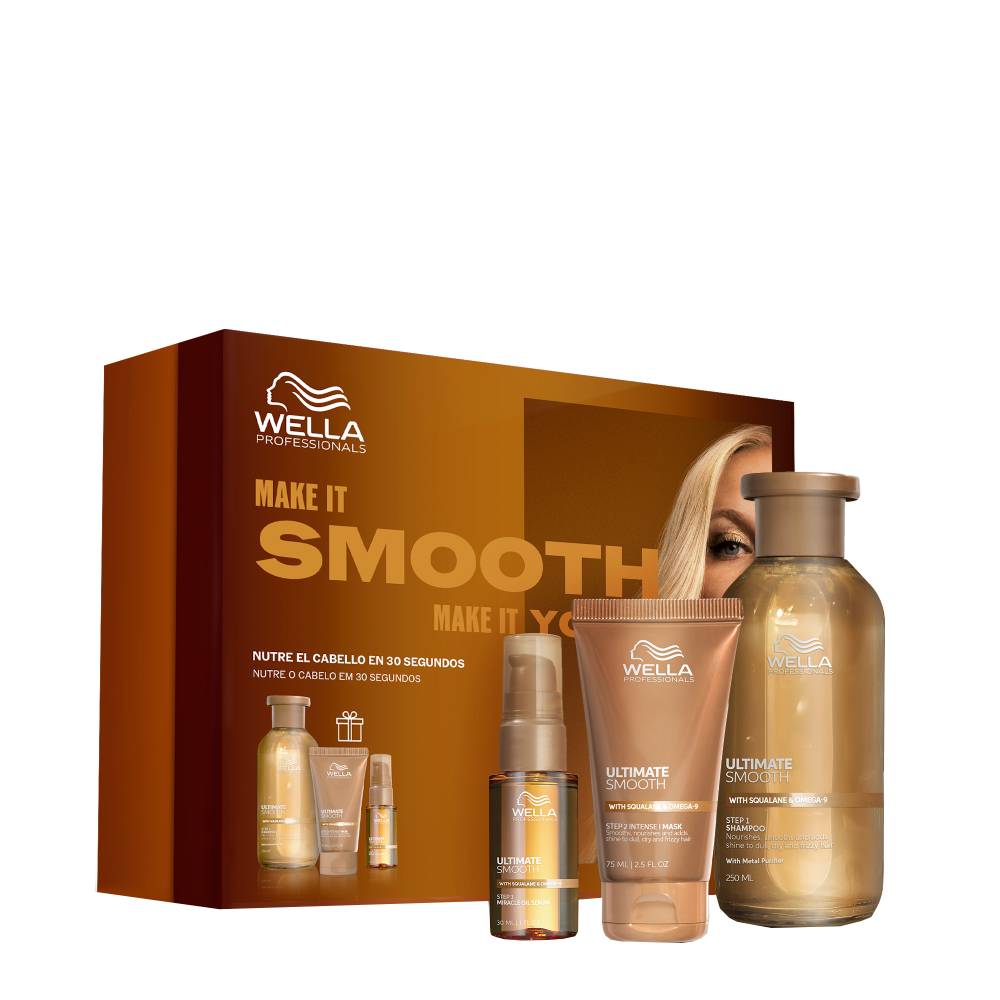 WELLA PROFESSIONALS ULTIMATE SMOOTH CASE 3 pcs