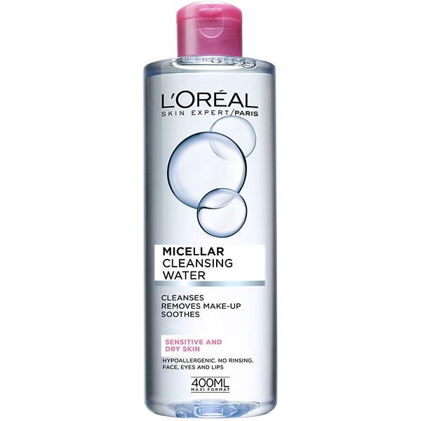 L'ORÉAL PARIS GENTLE MICELLAR WATER for sensitive skin 400 ml