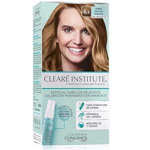 CLEARÉ INSTITUTE COLOUR CLINUANCE delicate hair #6.3-dark golden blonde 1 u