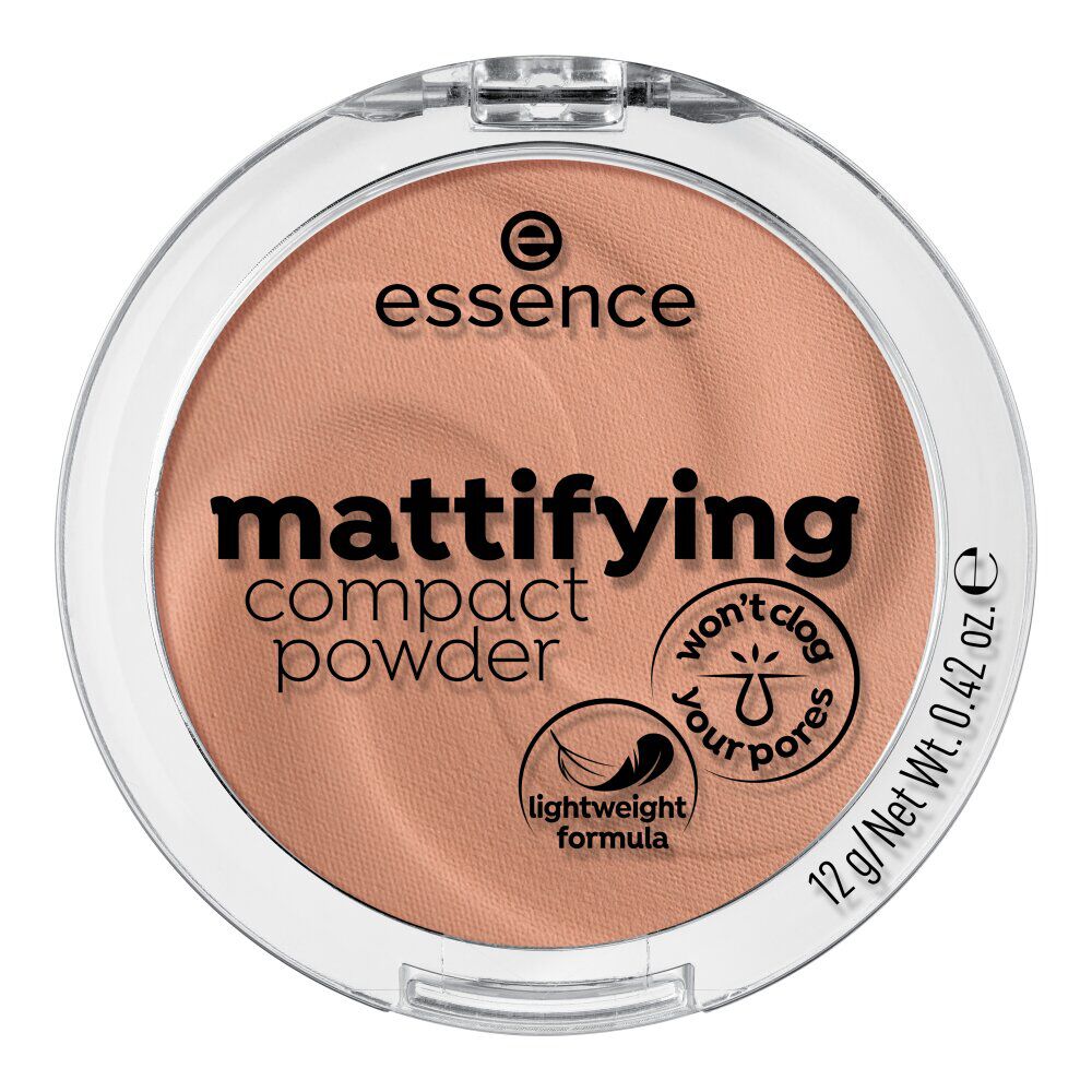 ESSENCE COMPACT POWDER matificantes #02-soft beige