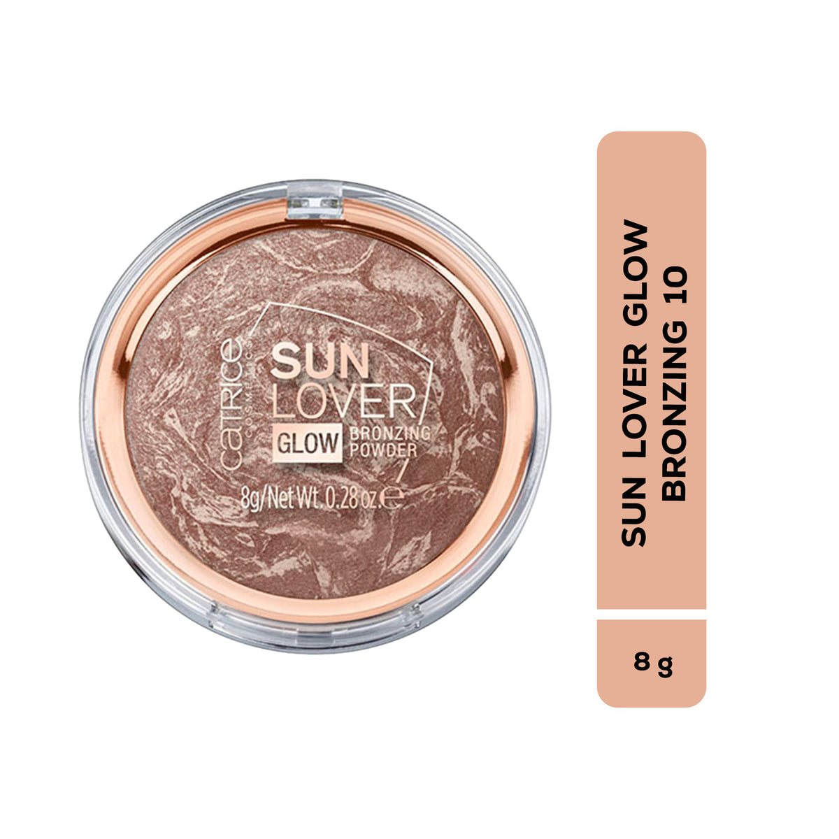 CATRICE SUN LOVER GLOW bronzing powder #010-sun-kissed bronze