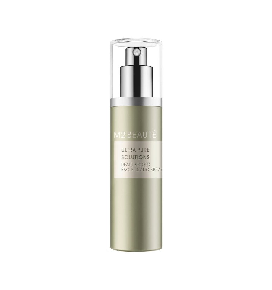 M2 BEAUTÉ ULTRA PURE SOLUTIONS pearl & gold facial nano spray 75 ml