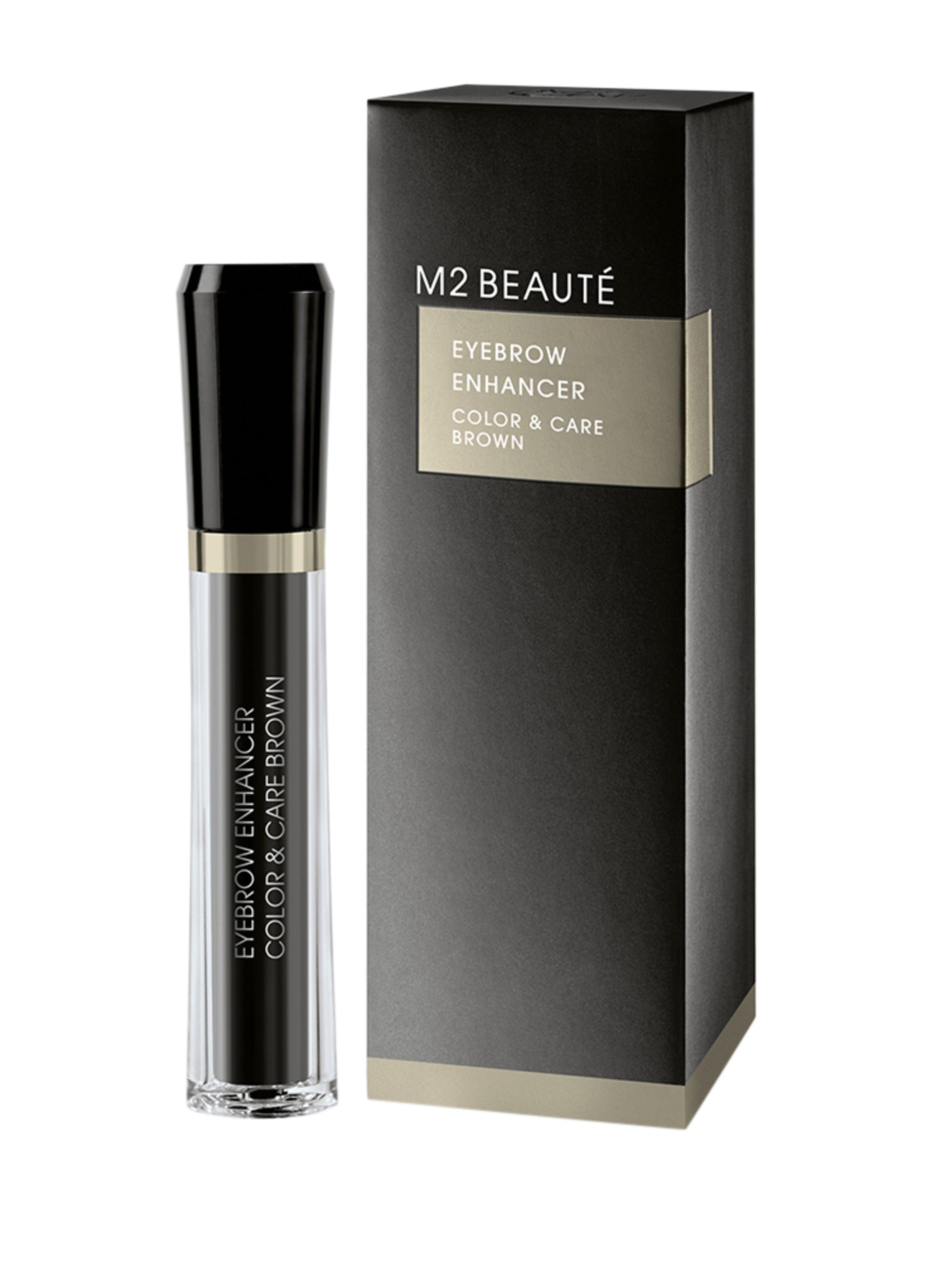 M2 BEAUTÉ EYEBROW ENHANCER color &amp; care #Brown 6 ml